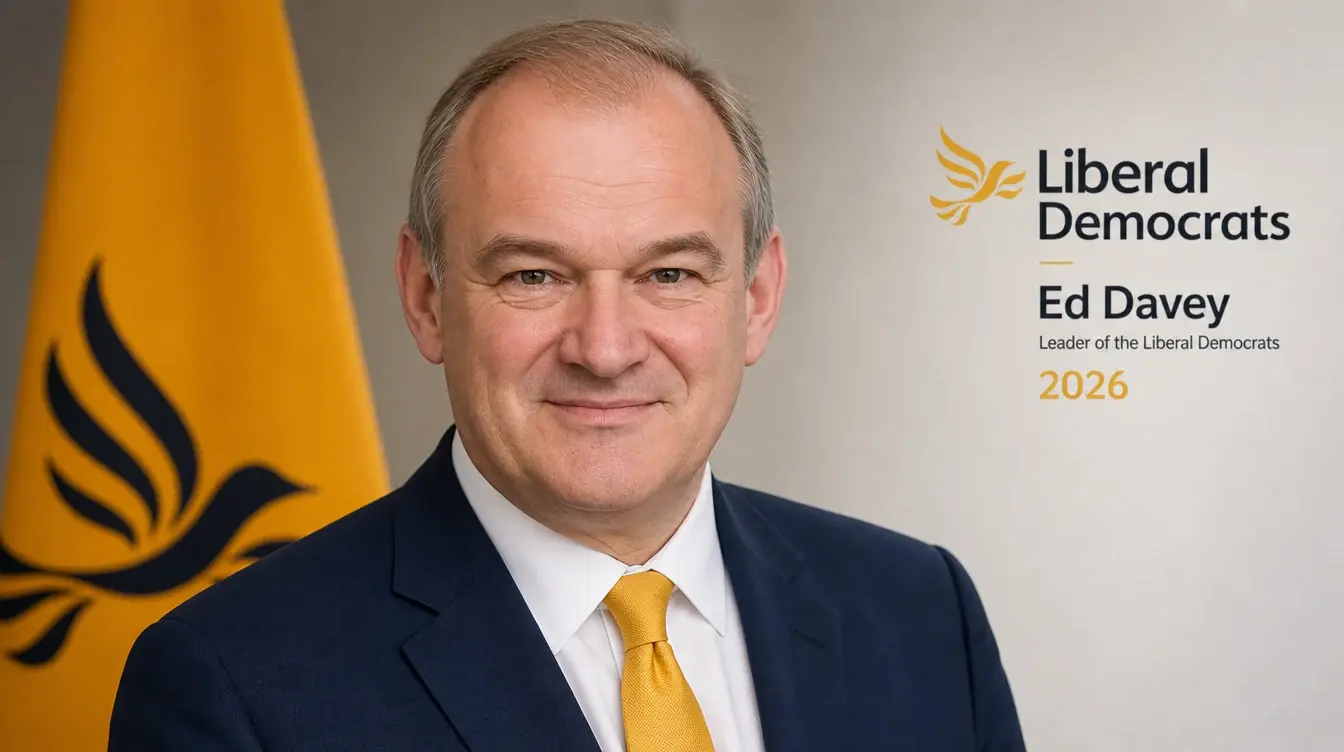 Ed Davey Approval Rating: Best-Rated Leader at +5%
