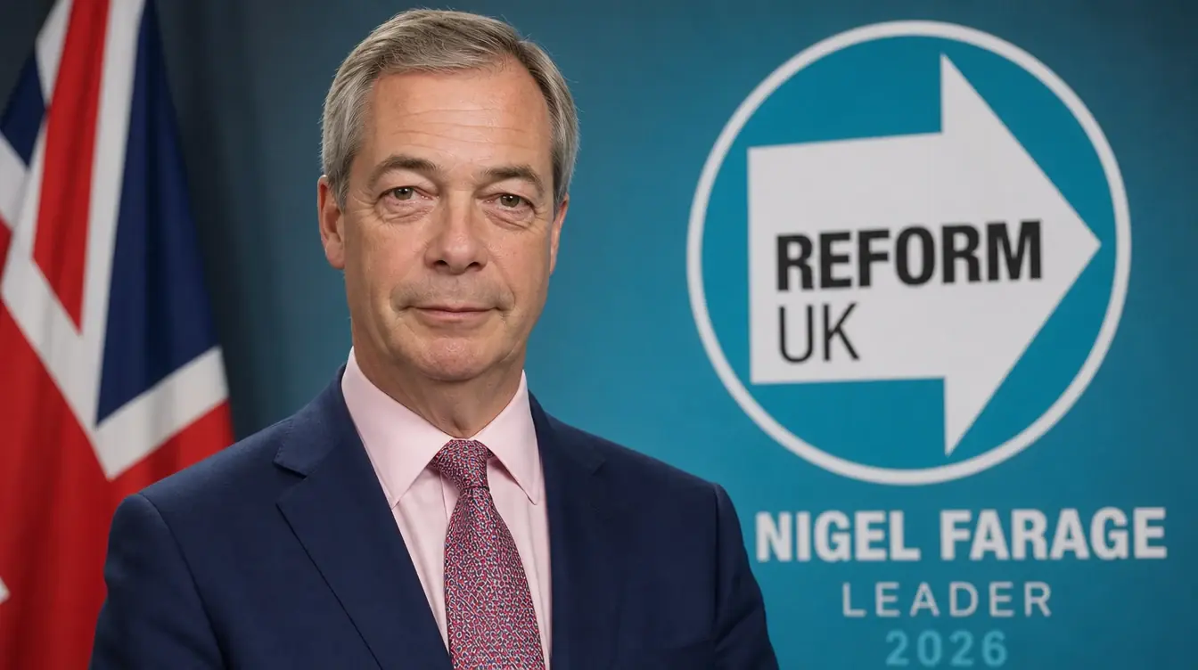 Farage Approval Rating 2026: -20% Nationally, +78% Among Reform Voters